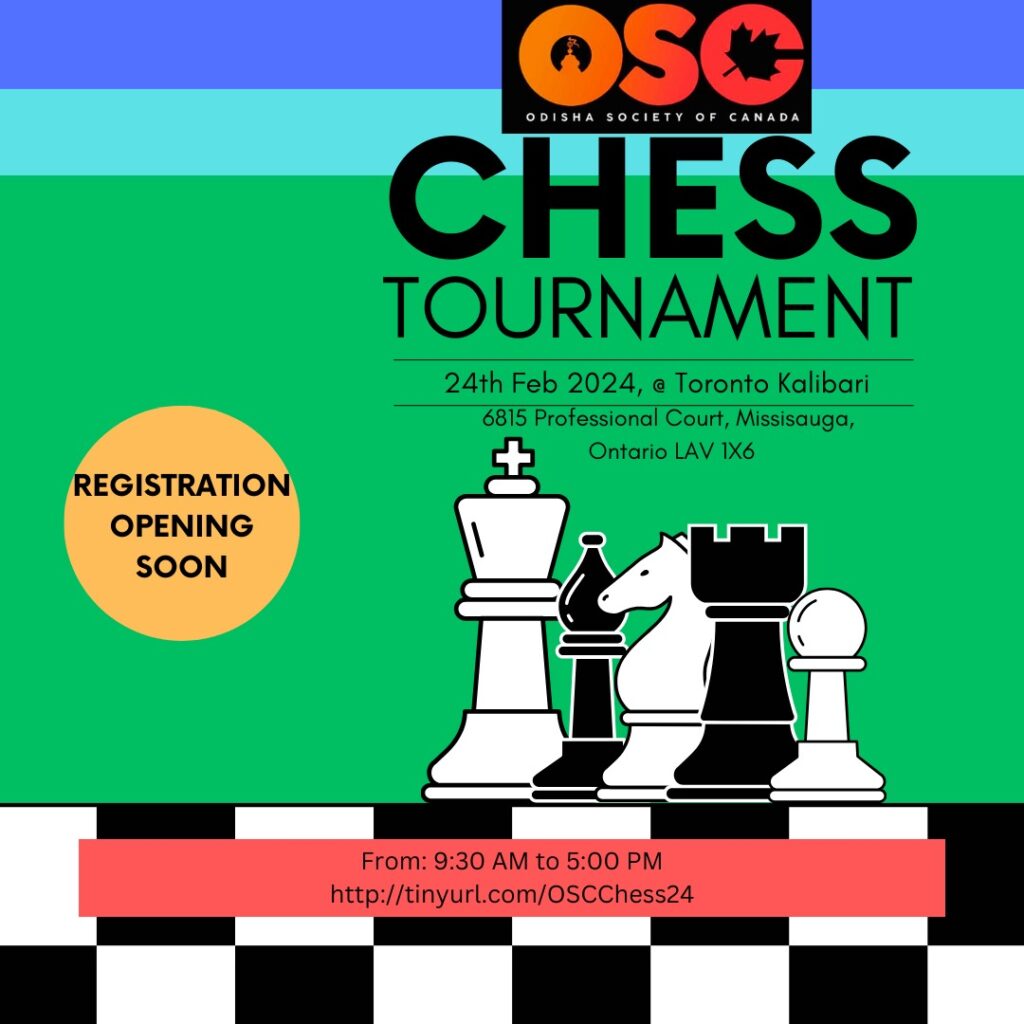 OSC Chess Championship 2024 Odisha Society of Canada